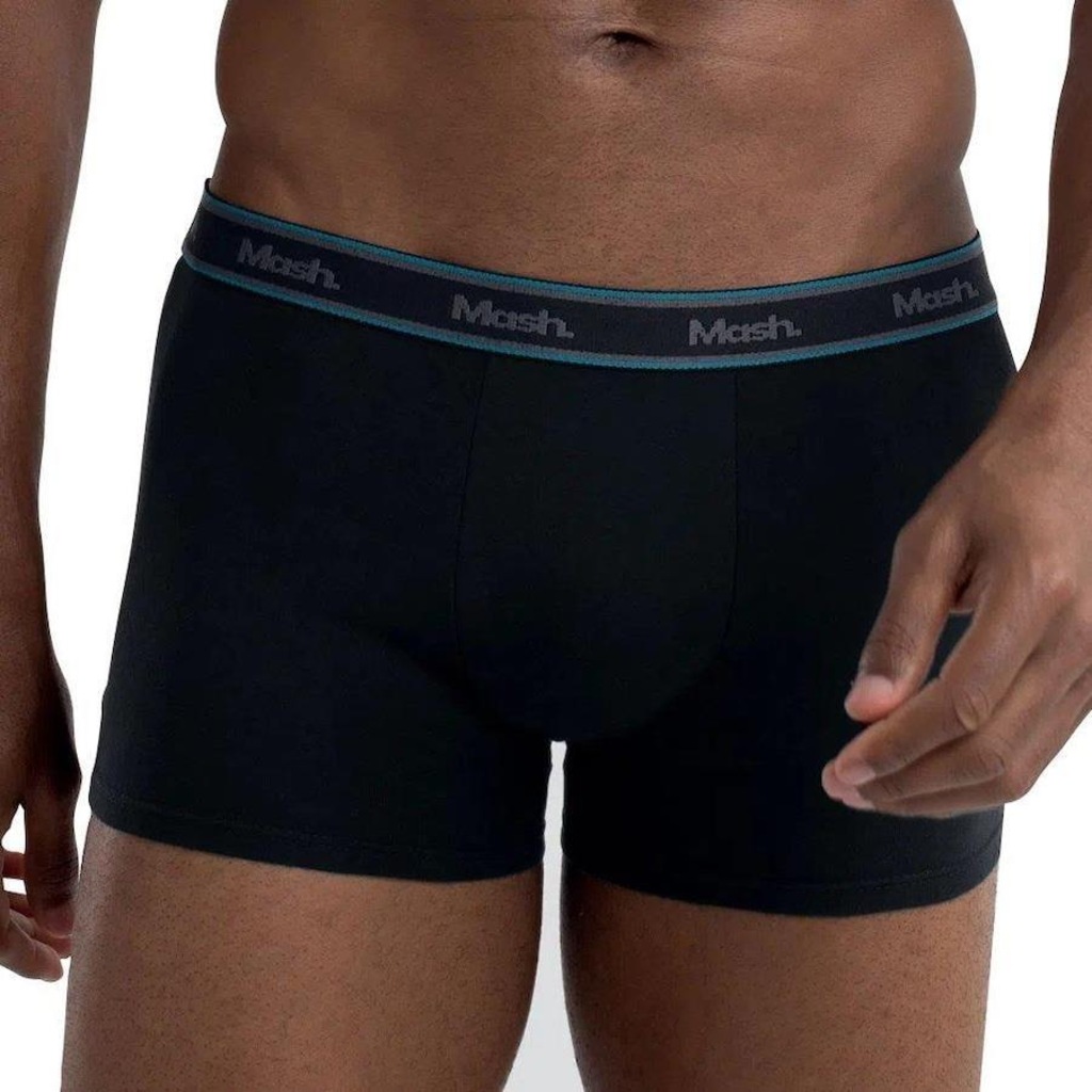Imagem 2 do produto Kit Cueca Boxer Mash Elast Bord - 3 unidades - Adulto