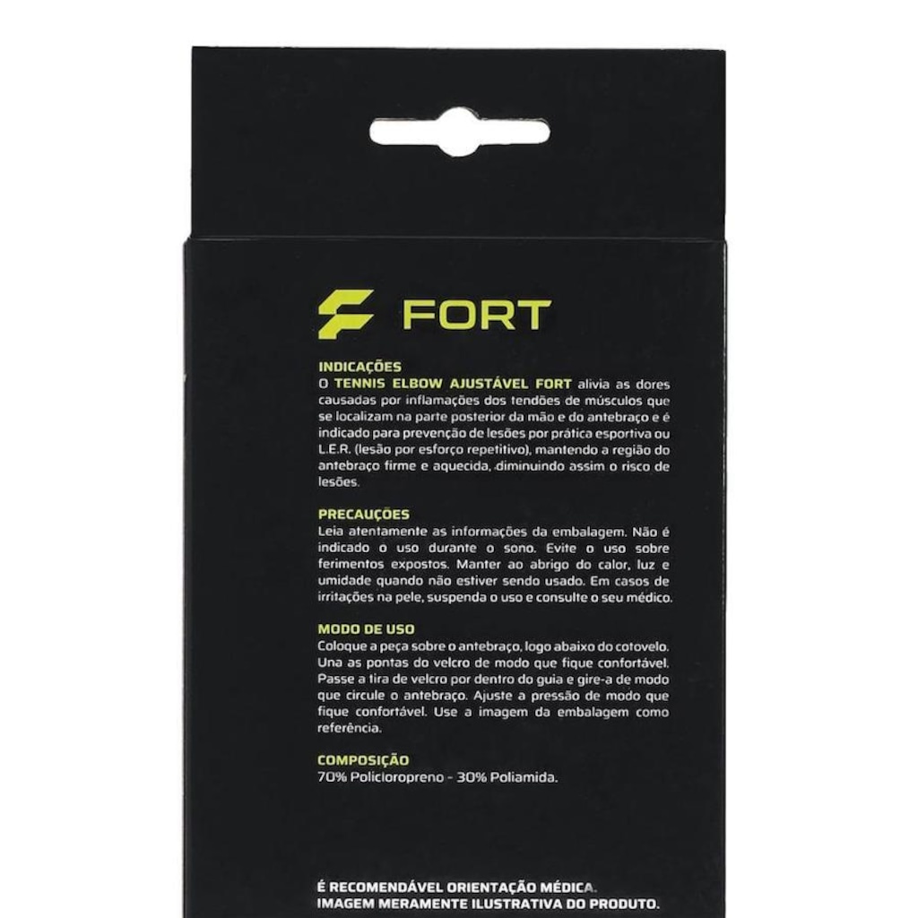 Imagem 3 do produto Tennis Elbow Fort Neoprene Ajustável