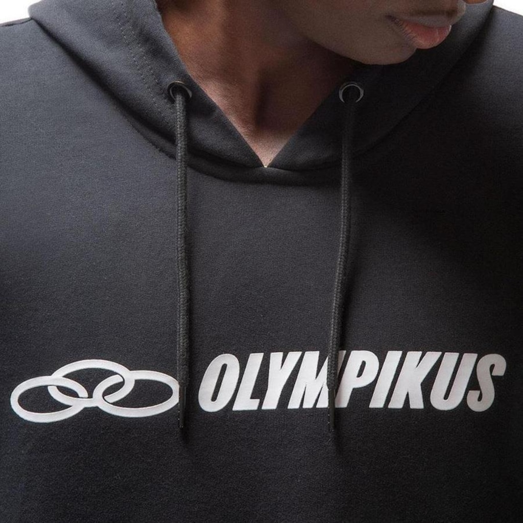 Imagem 4 do produto Blusão de Moletom com Capuz Olympikus Hoodie - Masculino