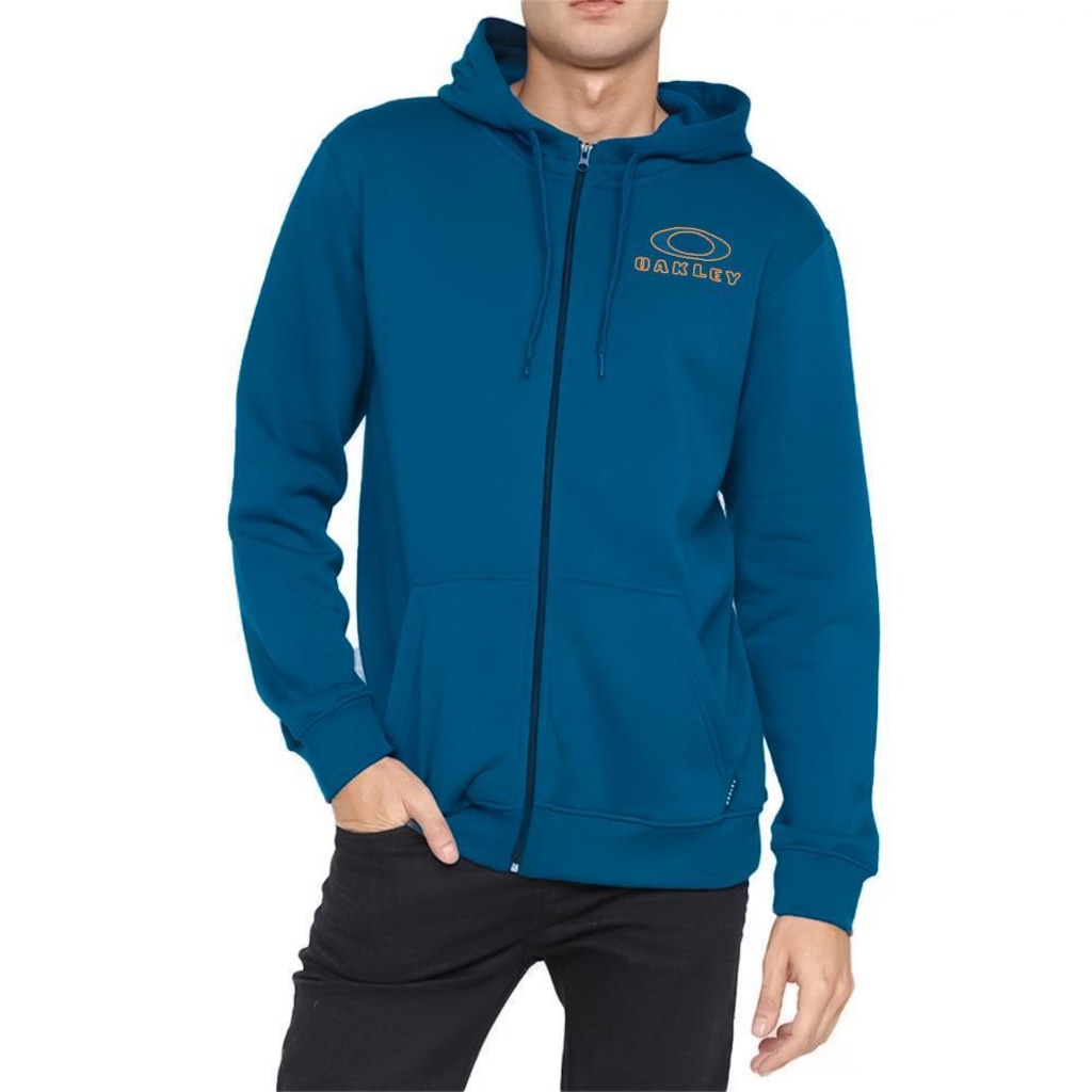 Jaqueta de Moletom com Capuz Oakley Super - Masculina