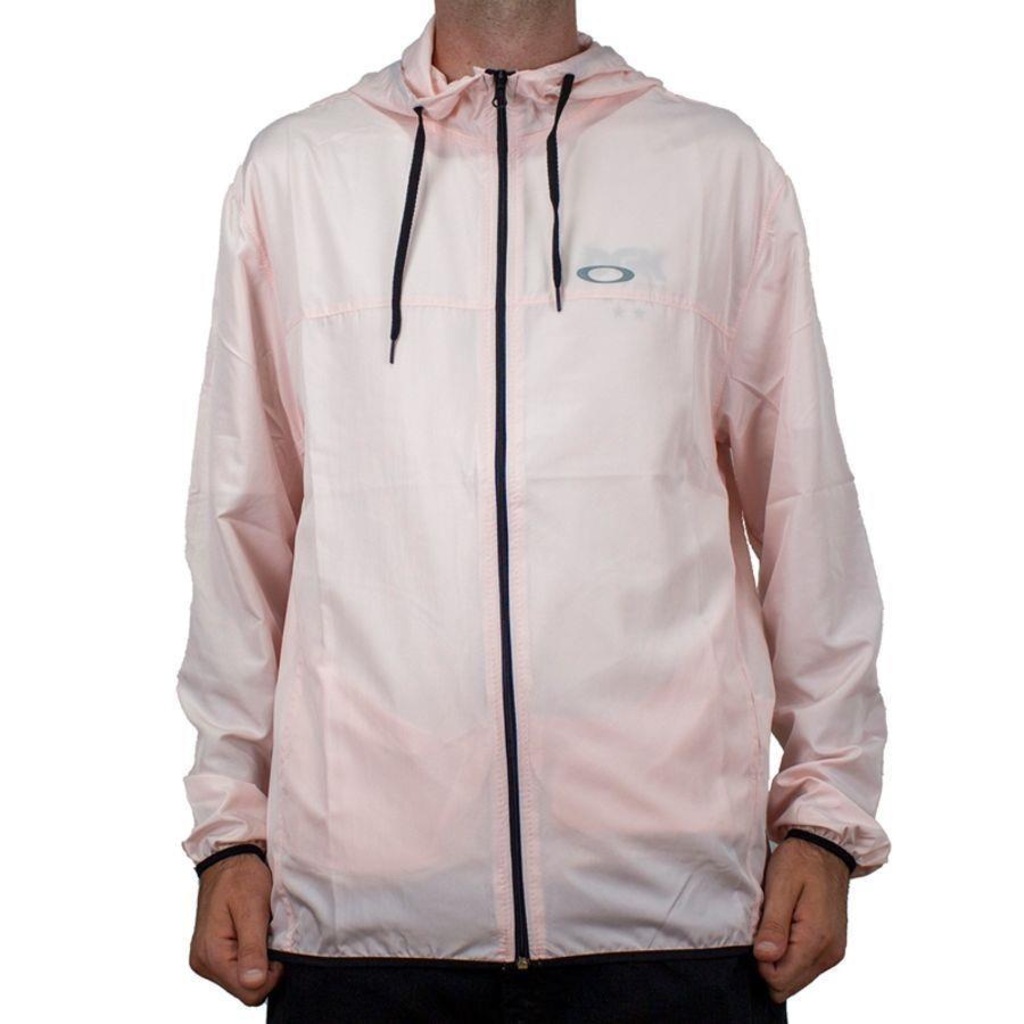 Jaqueta Corta Vento com Capuz Oakley Seashell - Masculina - Foto 1