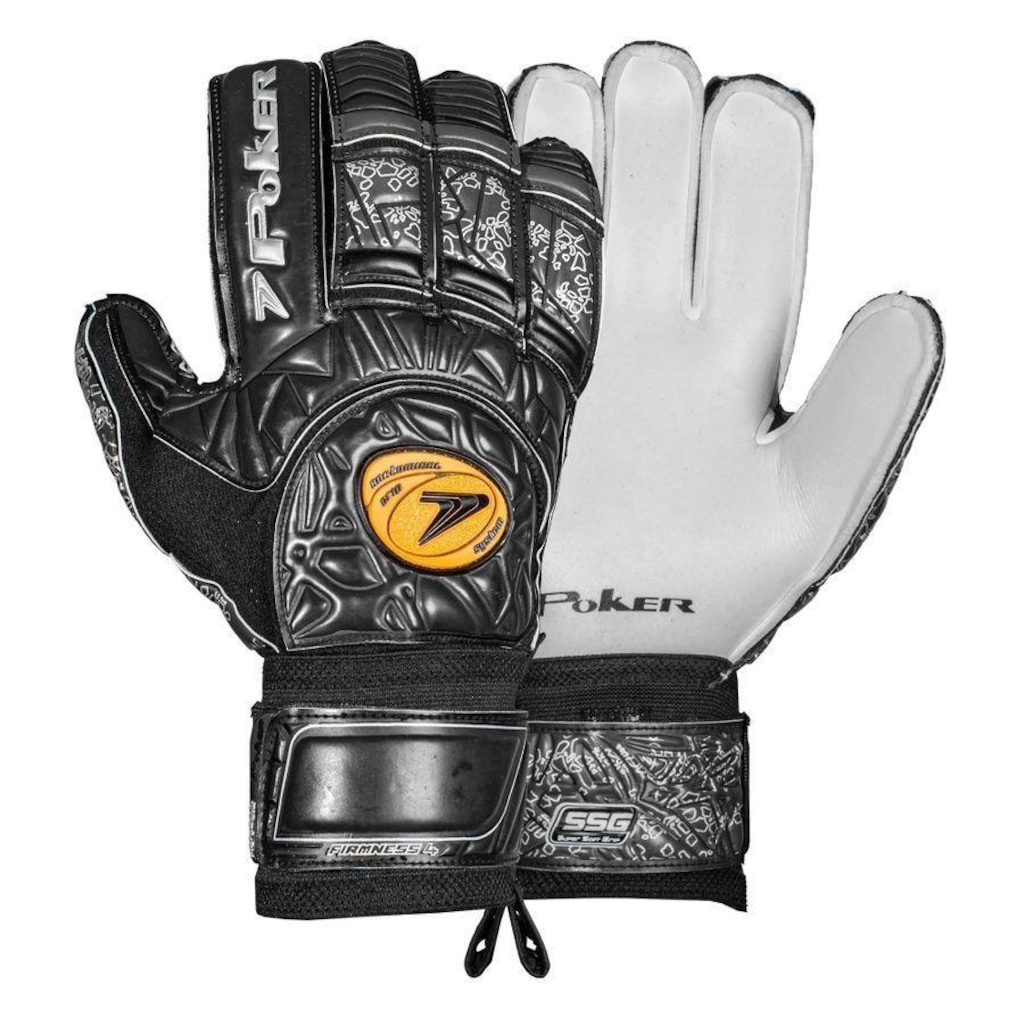 Luvas de Goleiro Poker Firmness 4 - Adulto
