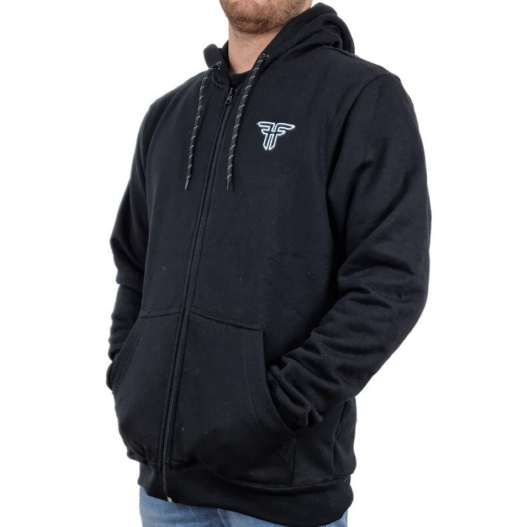 Imagem 2 do produto Blusão de Moletom com Capuz Fallen Logo - Masculina