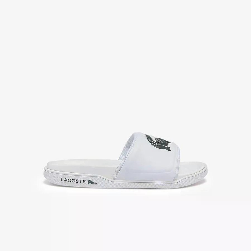CHINELO SLIDE LACOSTE CROCO DUALISTE - FEMININO - Foto 1