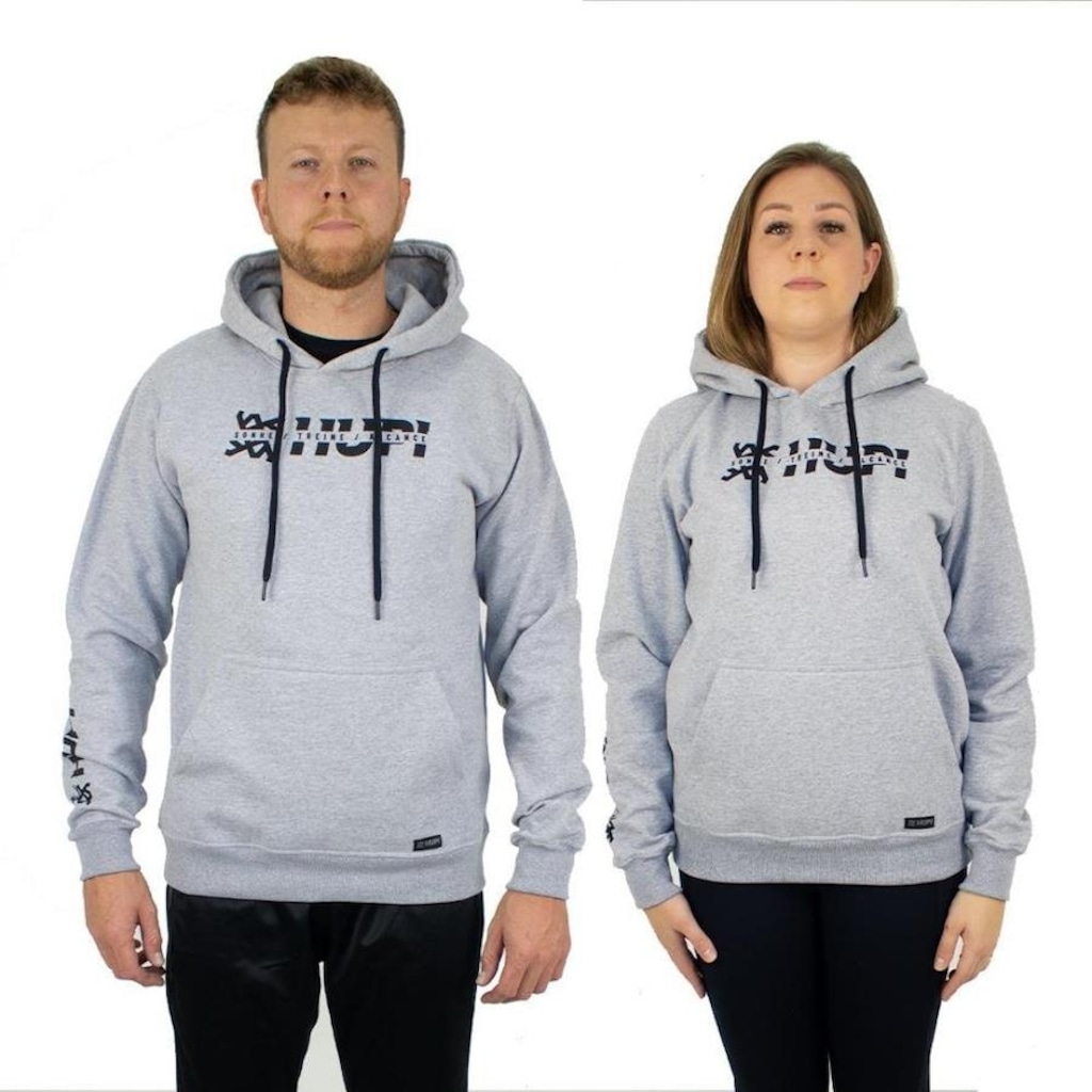 Imagem 2 do produto Blusão de Moletom com Capuz HUPI Alpine - Adulto