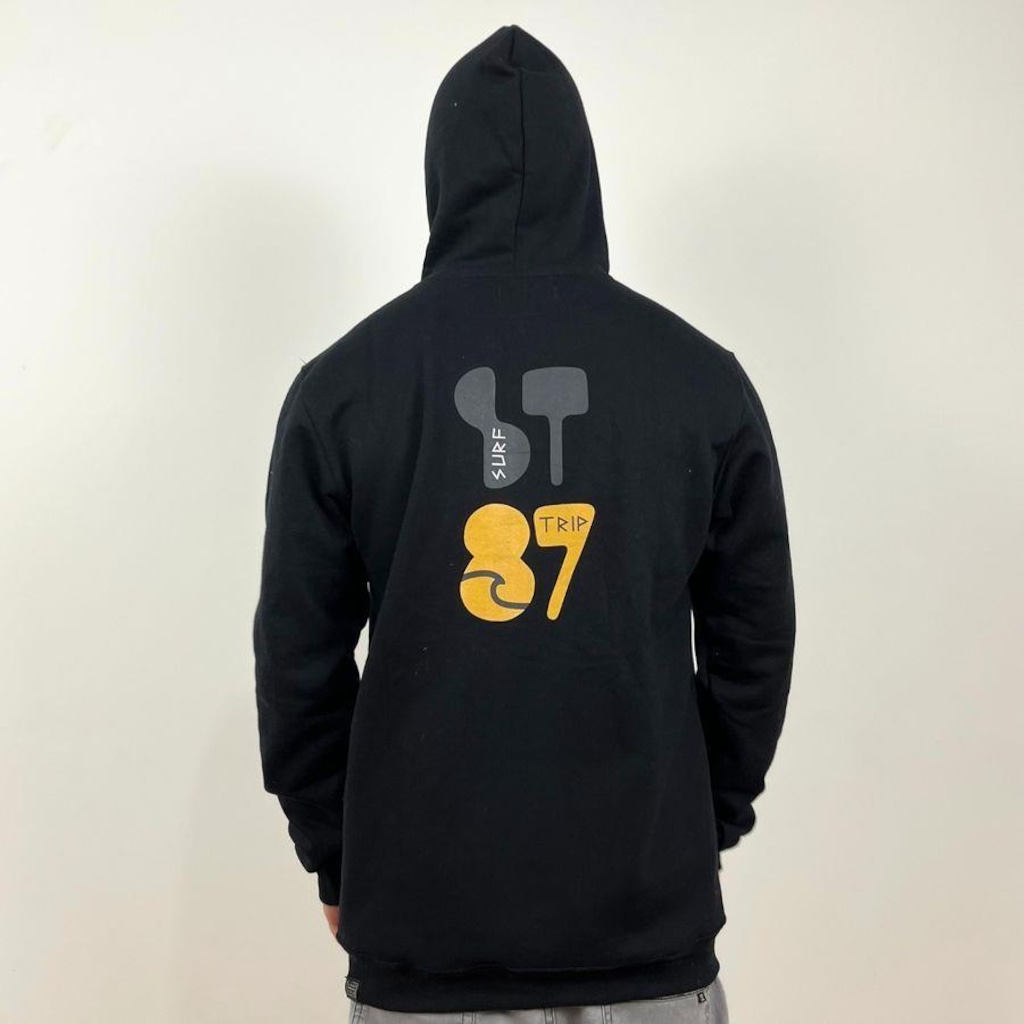 Imagem 2 do produto Blusão de Moletom com Capuz Surftrip Silk Costa - Masculino