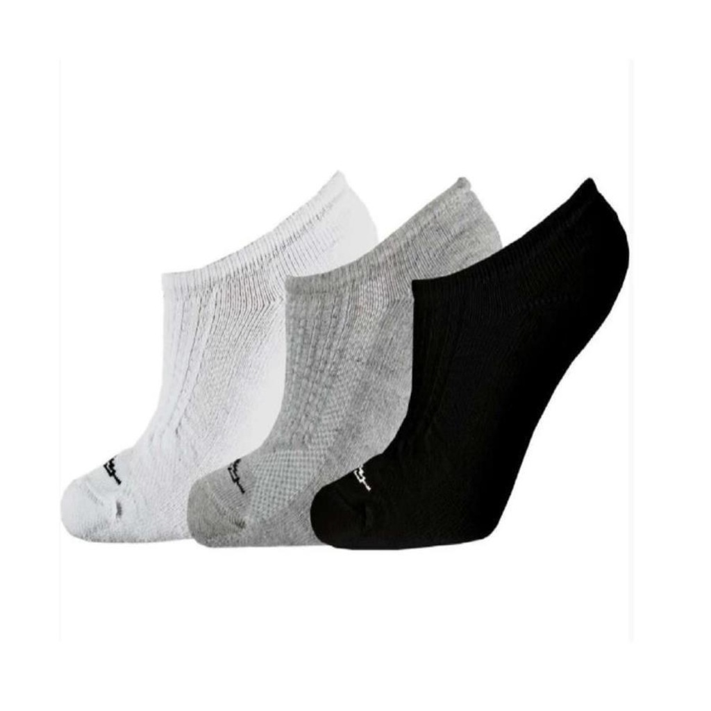 Kit Meias Esportiva Penalty Cano Invisível X - 3 Pares - Adulto - Foto 1