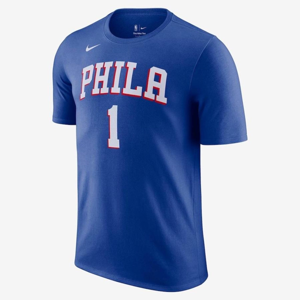 Camiseta Nike Philadelphia 76ers Next Nature - Masculina - Foto 1