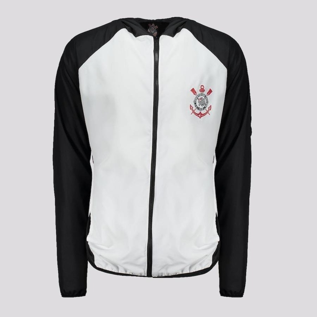Jaqueta Corta Vento do Corinthians Futfanatics - Masculina - Foto 1