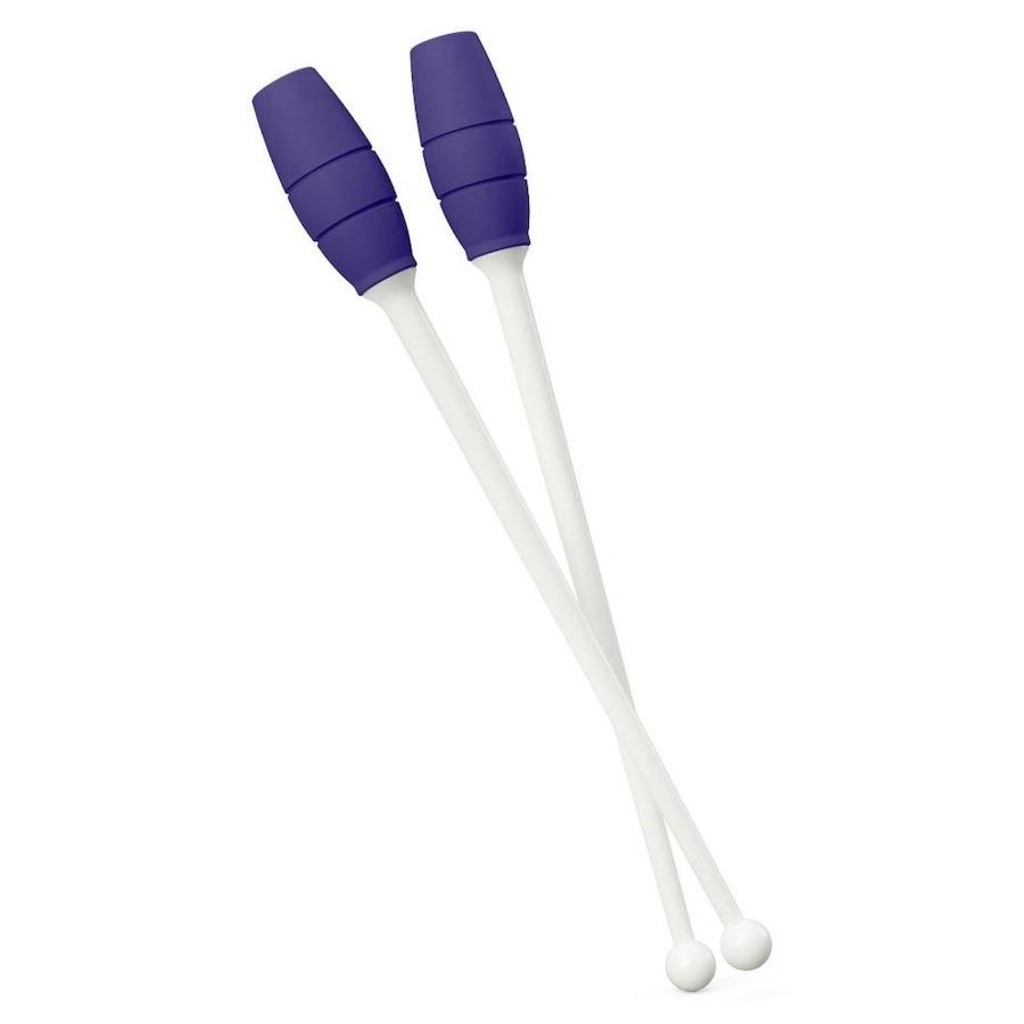 Maça de Ginástica Rítmica Conectavel Par Adulto 40cm Tuimader - Foto 1