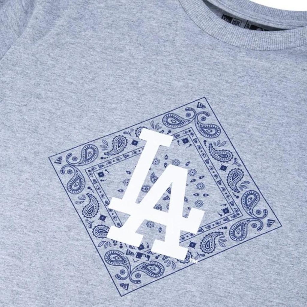 Imagem 3 do produto Camiseta New Era Los Angeles Dodgers MLB Street Paisley - Masculina