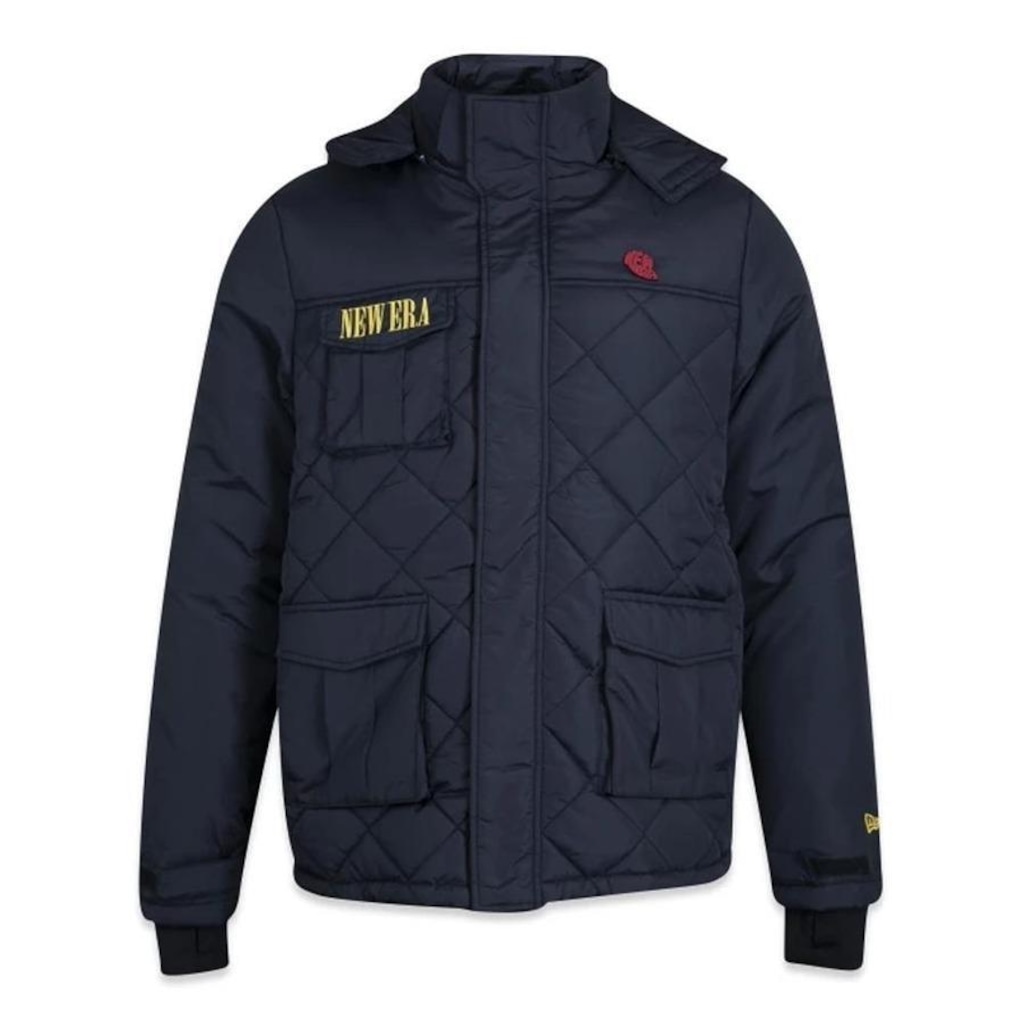 Imagem 2 do produto Jaqueta com Capuz New Era Puffer Outdoor - Masculino