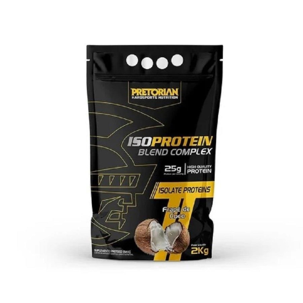 Whey Protein Iso Protein Blend Complex Pretorian Hard - 2Kg - Foto 1