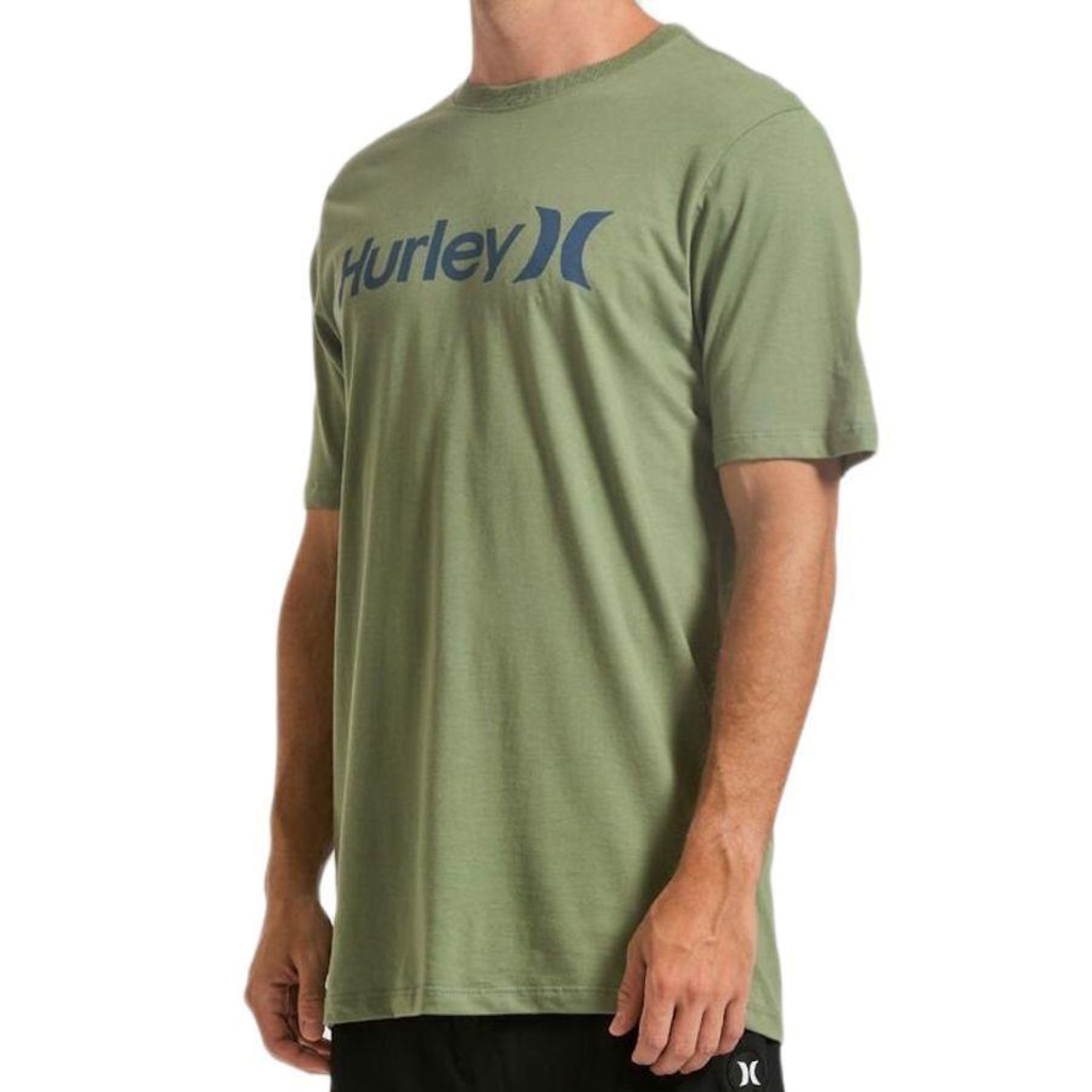 Imagem 2 do produto Camiseta Hurley Silk O&O Solid - Masculina