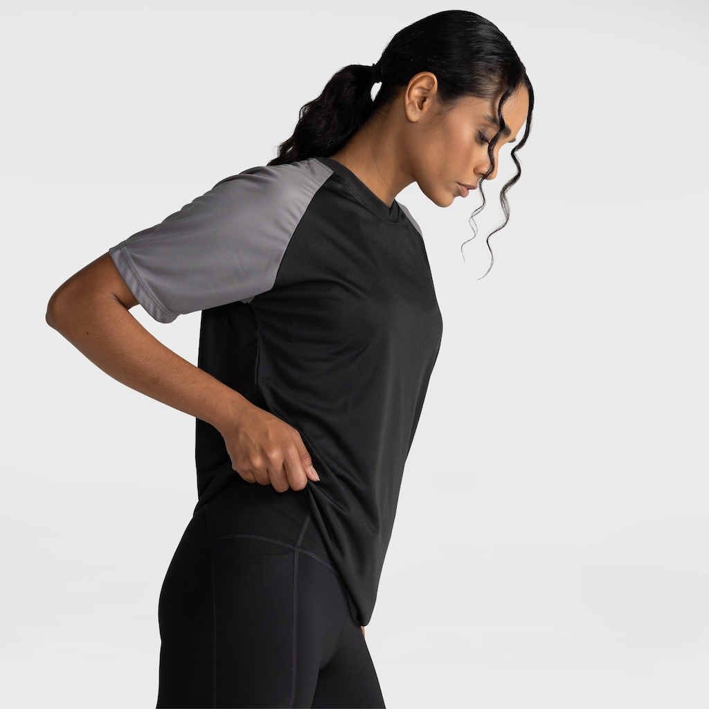 Camiseta de Treino Whats Wear Raglan Dry Fit Proteção Solar Uv - Feminina