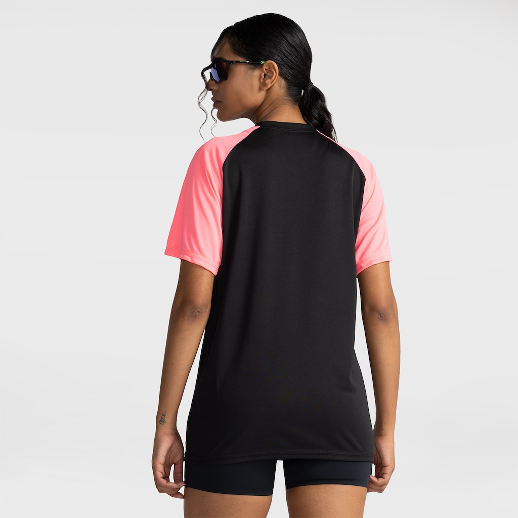 Imagem 3 do produto Camiseta de Treino Whats Wear Raglan Dry Fit Proteção Solar Uv - Feminina