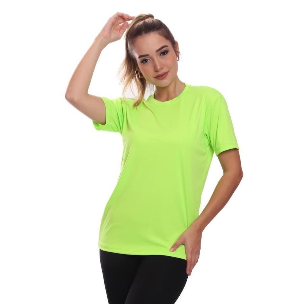 Imagem 3 do produto Kit Camisetas de Treino Whats Wear Raglan com Proteção Solar UV - 8 unidades - Feminina
