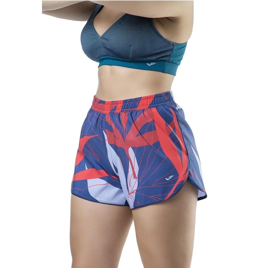 Shorts Elite Microfibra Em Estampa Digital - Feminino