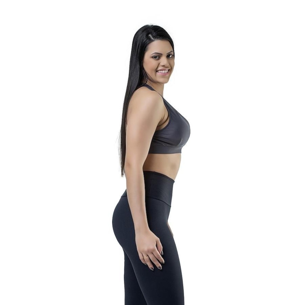 Imagem 3 do produto Top Fitness com Bojo Elite Recorte Premium UV50+ - Feminino