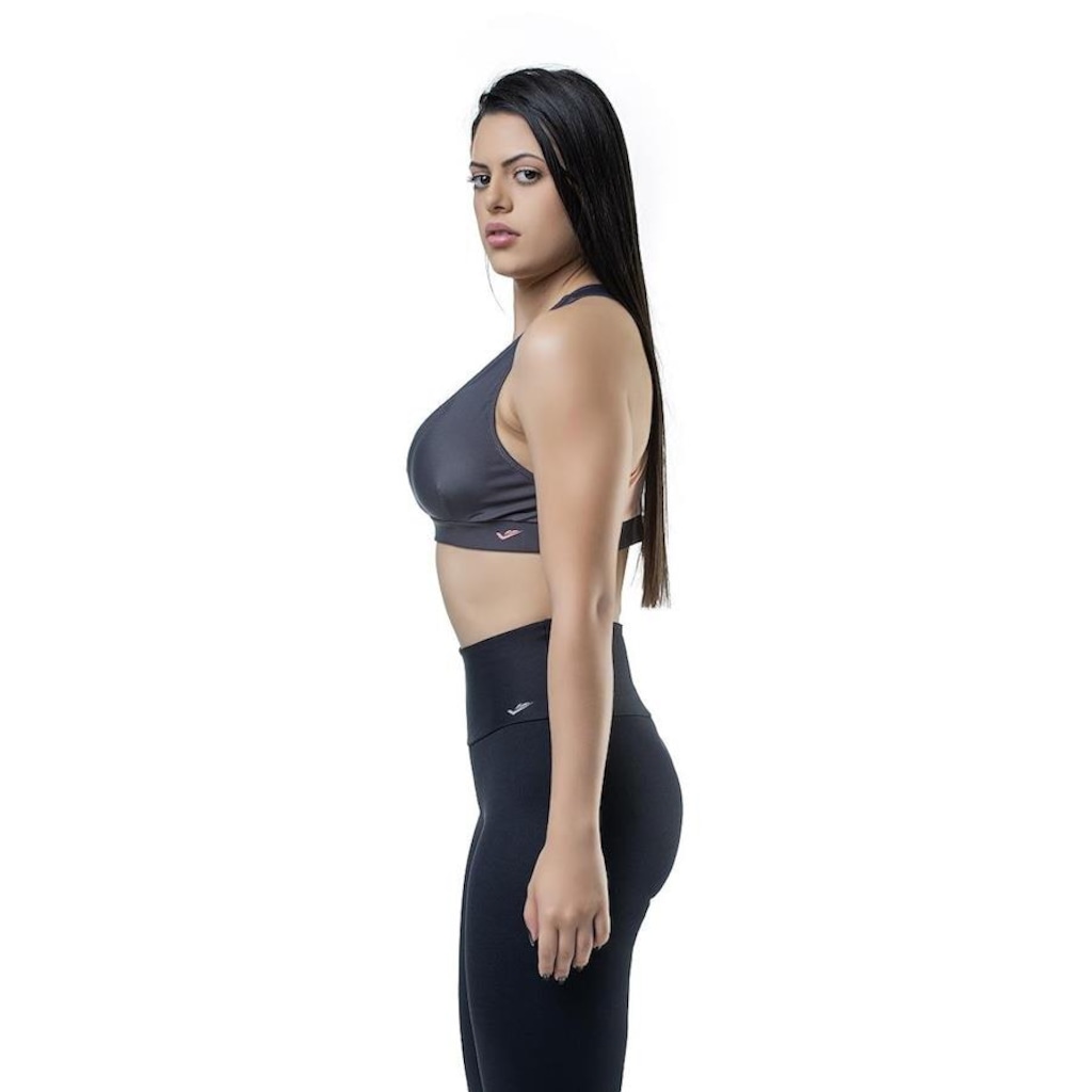 Imagem 4 do produto Top Fitness com Bojo Elite Recorte Premium UV50+ - Feminino