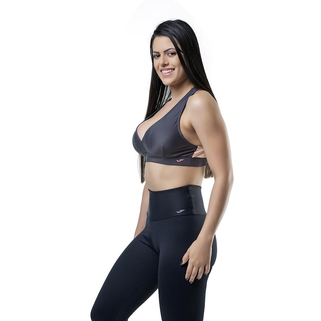 Imagem 5 do produto Top Fitness com Bojo Elite Recorte Premium UV50+ - Feminino