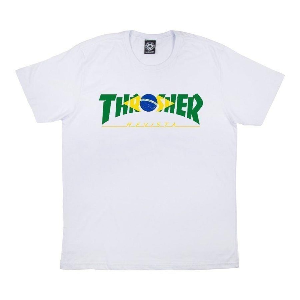 Camiseta Thrasher Brazil - Masculina