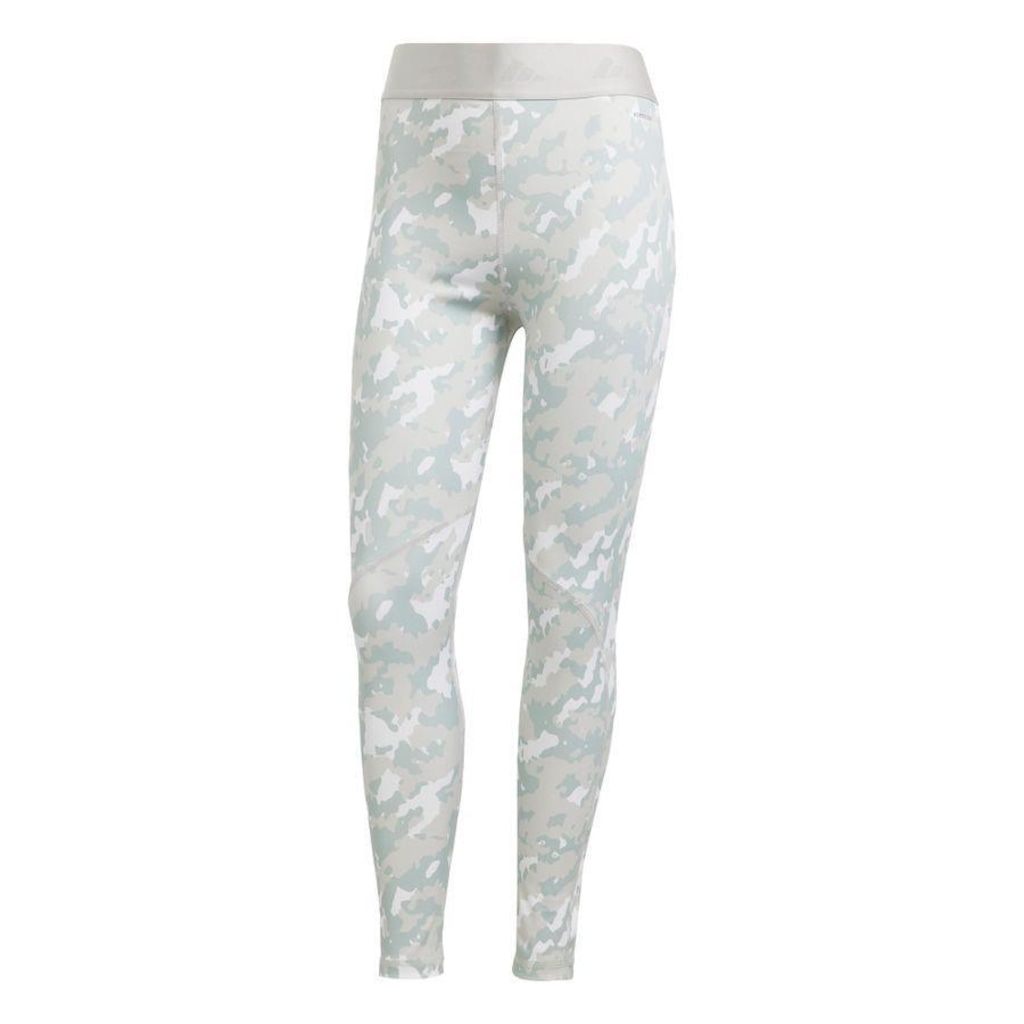 Calça Legging adidas 7/8 Techfit Camo - Feminina - Foto 1