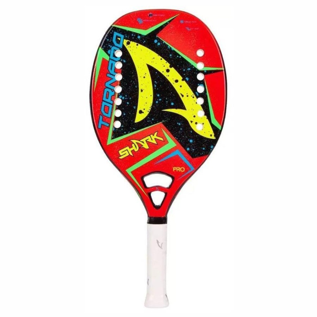 Raquete de Beach Tennis Shark Tornado - Foto 1