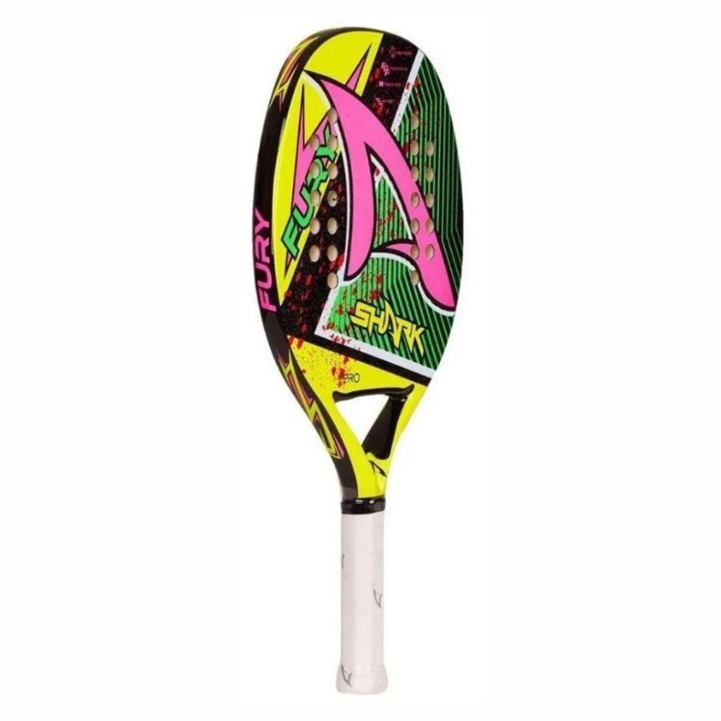 Raquete de Beach Tennis Shark Modelo Fury - Foto 3