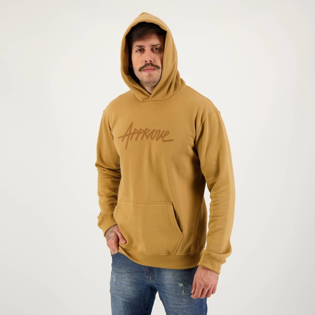 Imagem 2 do produto Moletom Approve New Classic Marrom