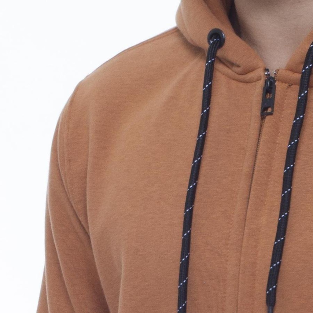 Imagem 2 do produto Blusão de Moletom com Capuz Hurley Aberto Circle Icon Bp - Masculino