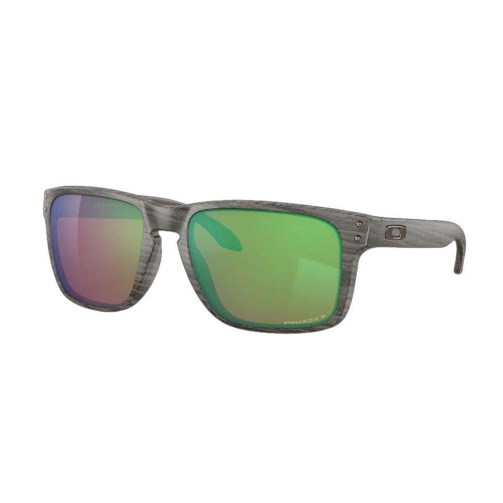 Óculos de Sol Unissex Oakley Holbrook Woodgrain Prizm Shallow Water Polarized