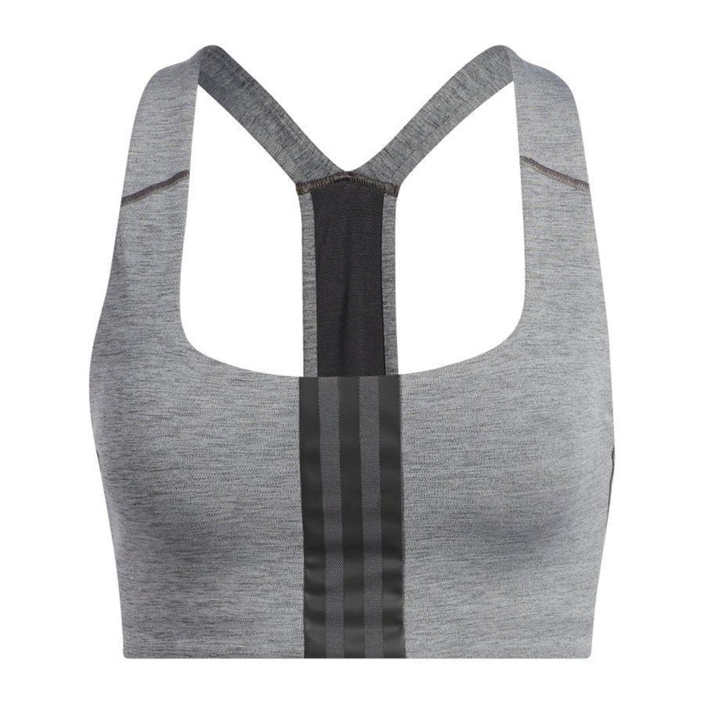Top Fitness com Bojo adidas Médio Suporte Powerimpact - Feminino - Foto 1