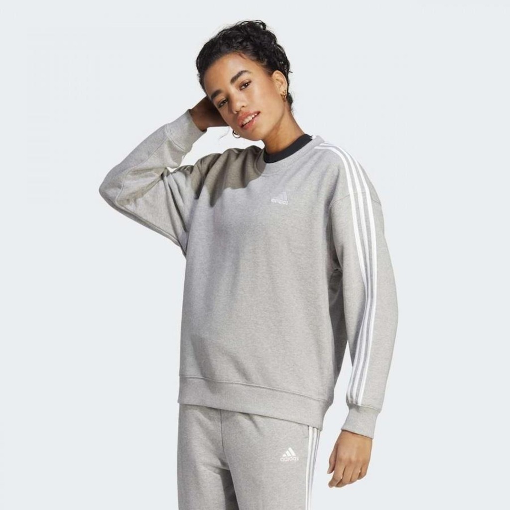 Blusão de Moletom adidas Essentials - Feminino - Foto 1