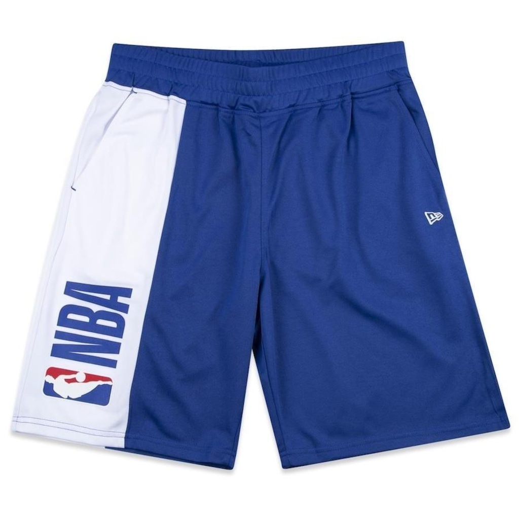 Bermuda New Era Performance Nba World - Masculina - Foto 1