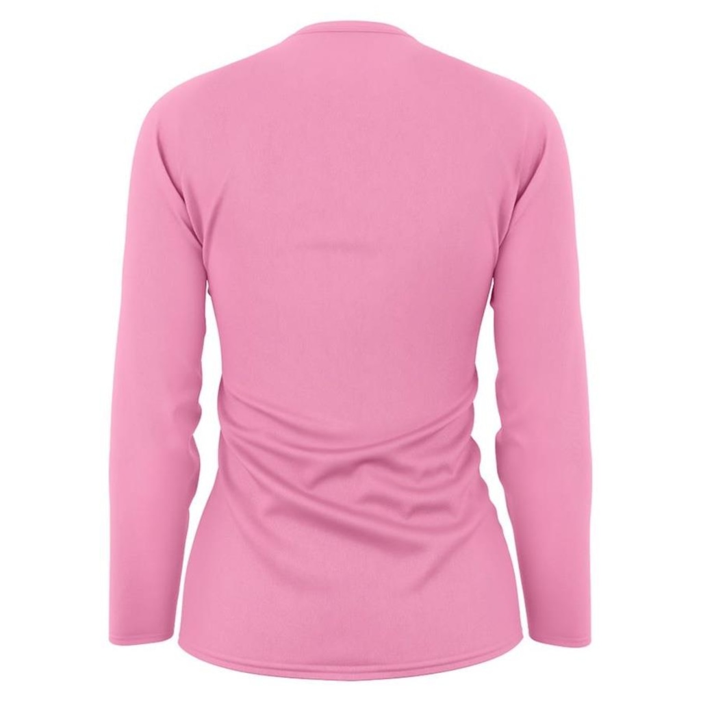 Imagem 5 do produto Kit de Camisas Térmica Adriben Dry Fit Manga Longa com Proteção Solar - 3 Unidades - Feminino