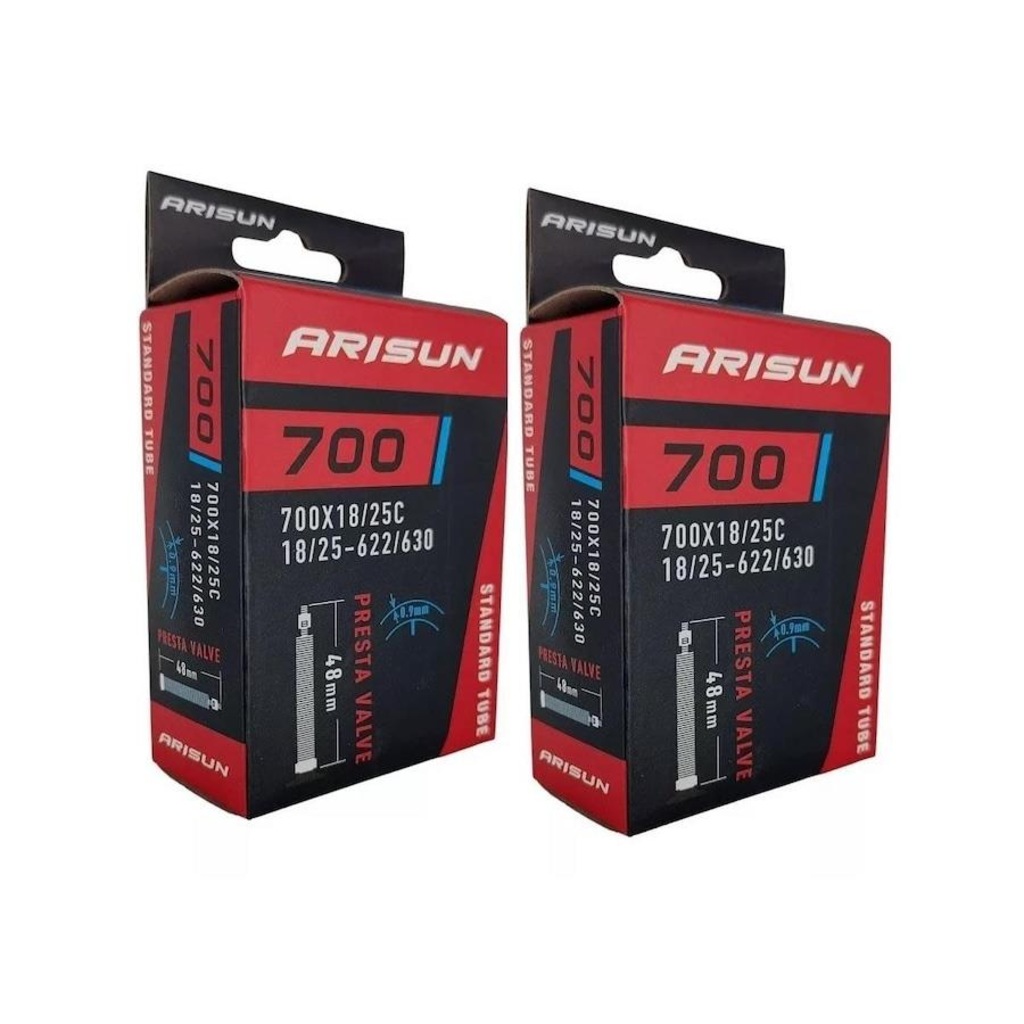 Câmara de Ar Arisun 700 x 18/25 48 mm - Par
