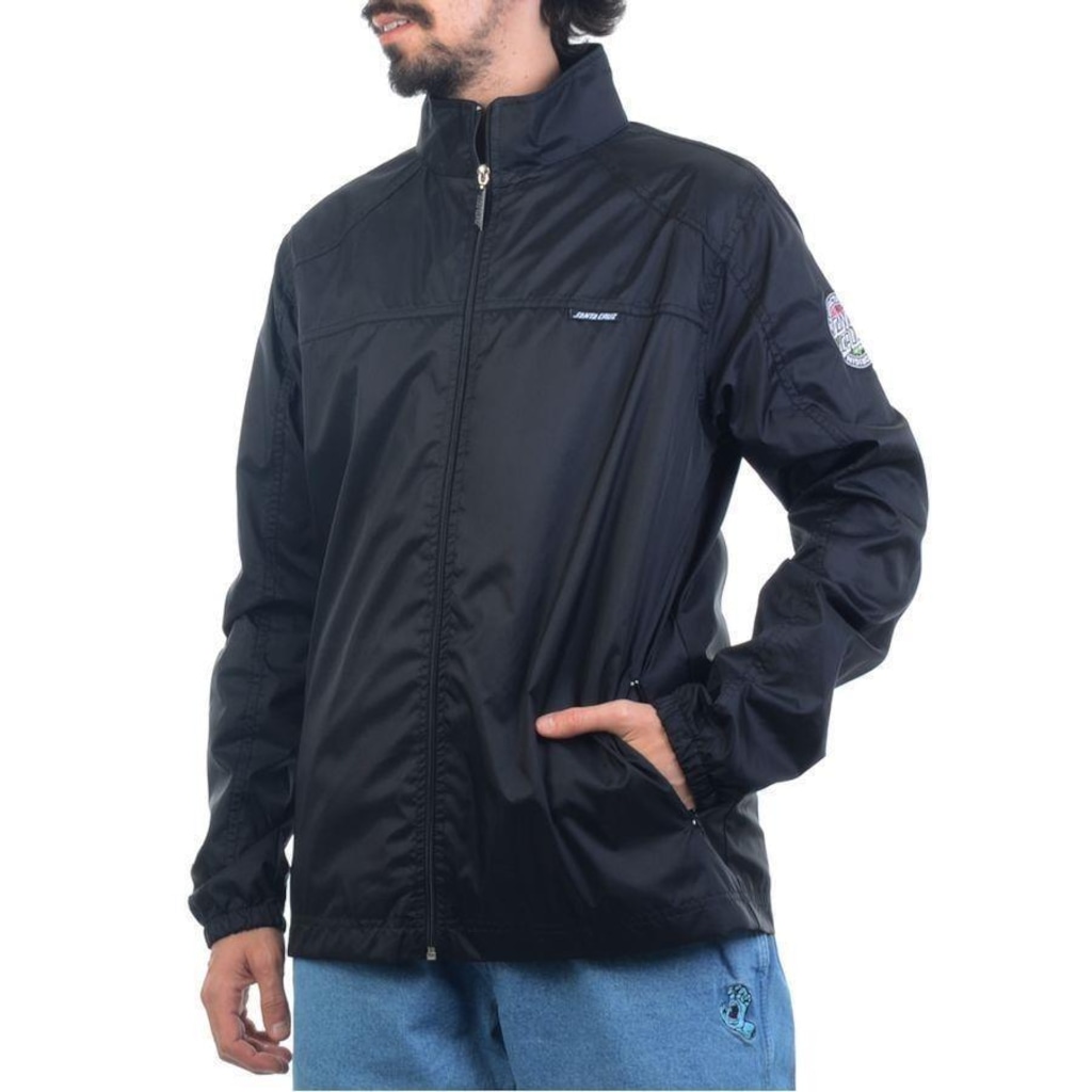 Jaqueta Corta Vento com Capuz Santa Cruz Acidic Dot - Masculina