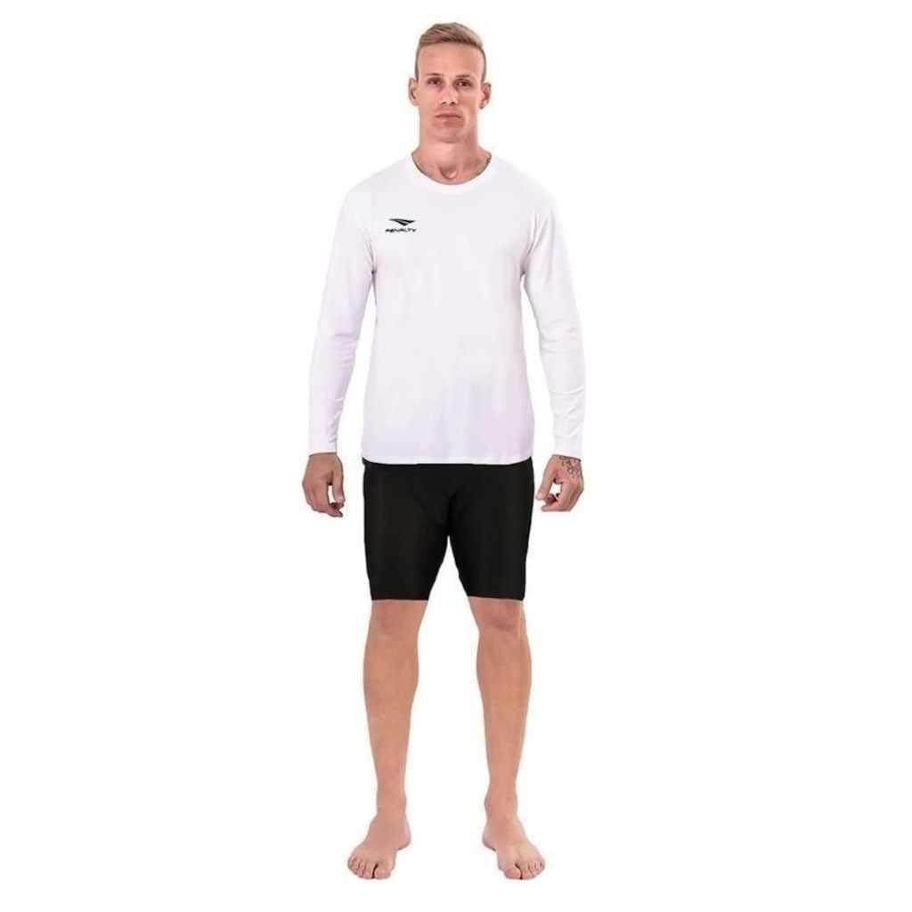 Kit Camisa Térmica Penalty + Shorts Matís X - Masculino - Foto 1
