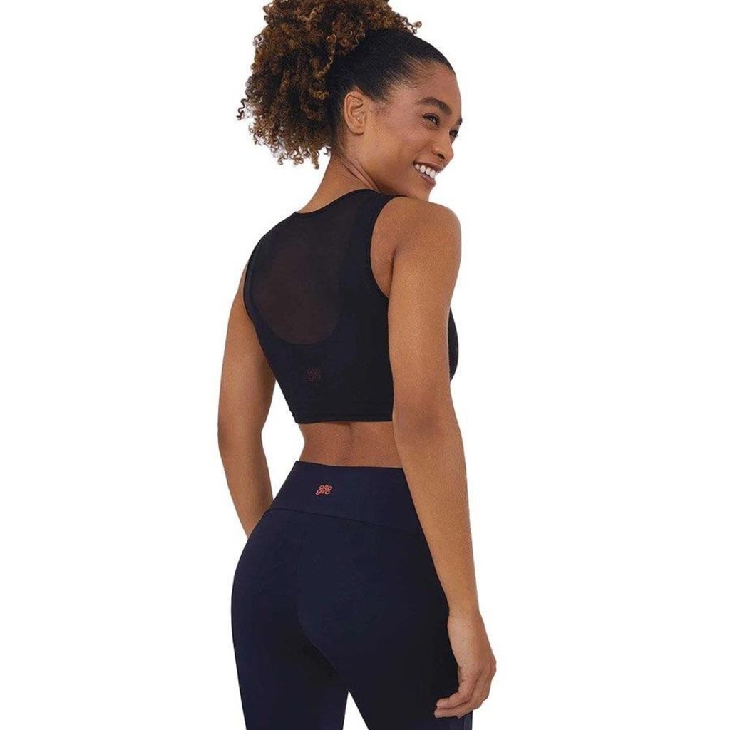 Imagem 2 do produto Top Fitness com Bojo Removível Alto Giro Hyper Sobreposto - Feminino