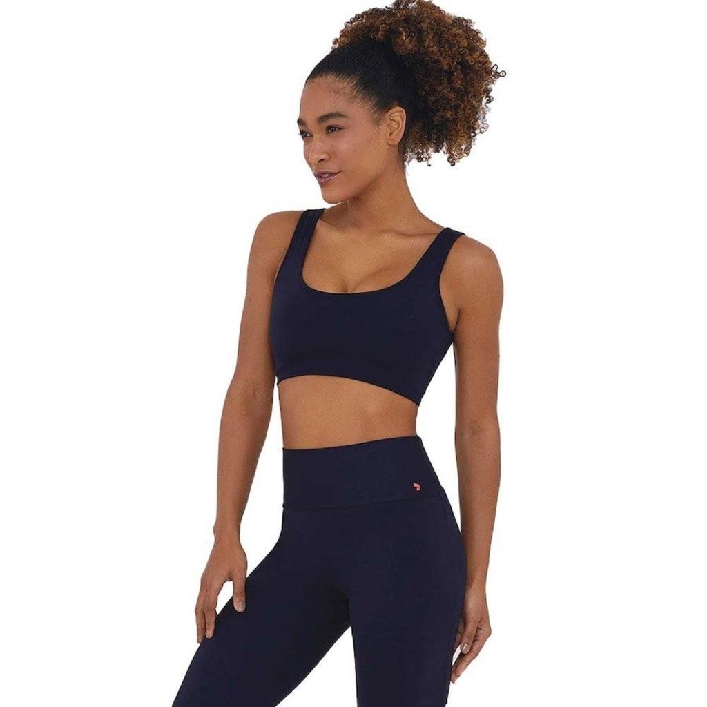 Imagem 3 do produto Top Fitness com Bojo Removível Alto Giro Hyper Sobreposto - Feminino
