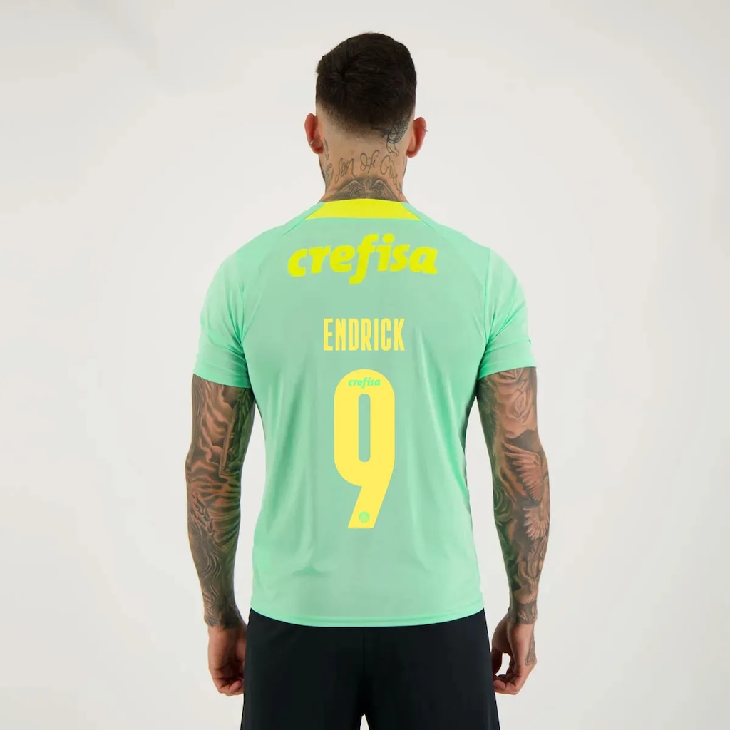 Camisa do Palmeiras Puma Iii 2022 9 Endrick - Masculina - Foto 1