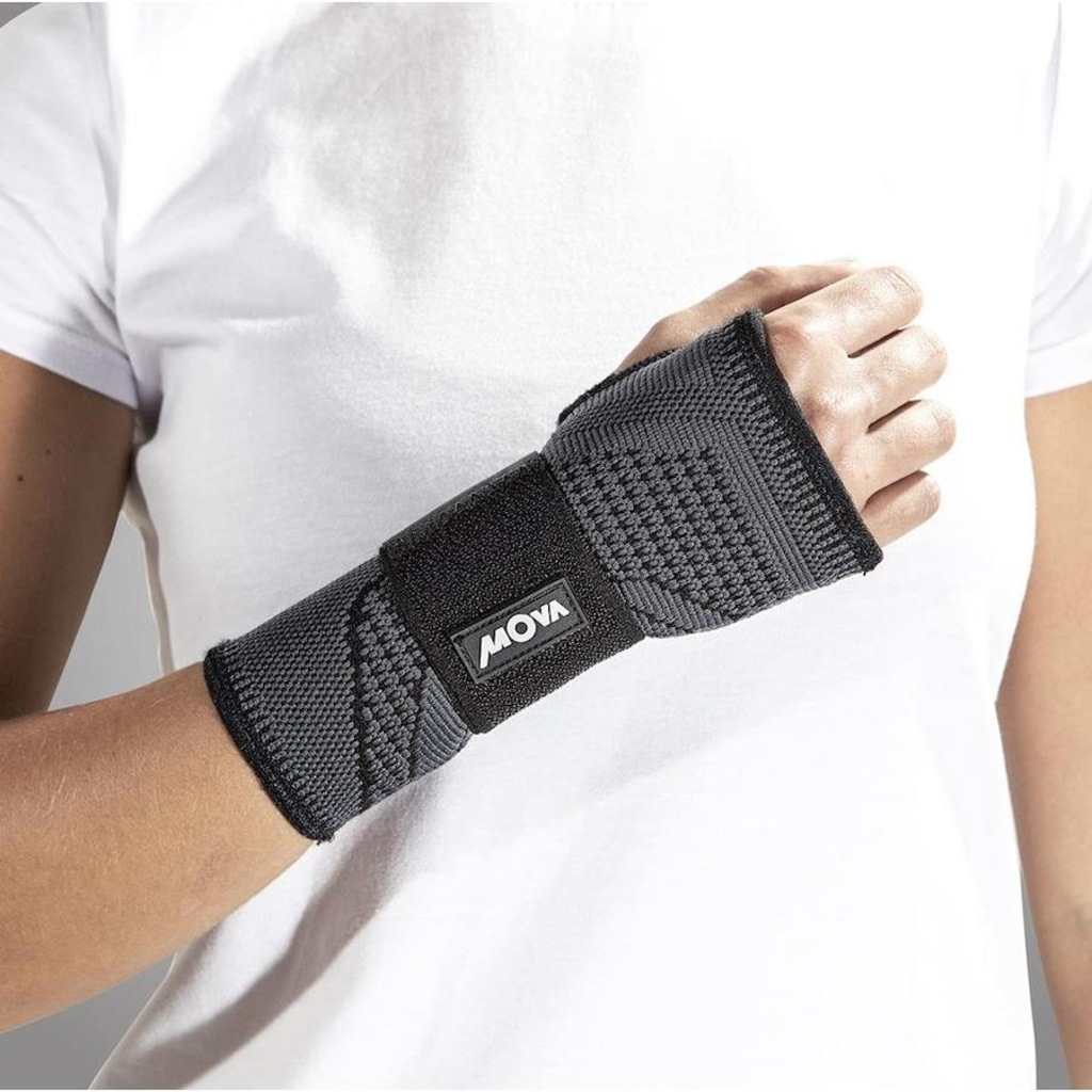 Munhequeira Elástica com Compressão Ajustável - Mova Up