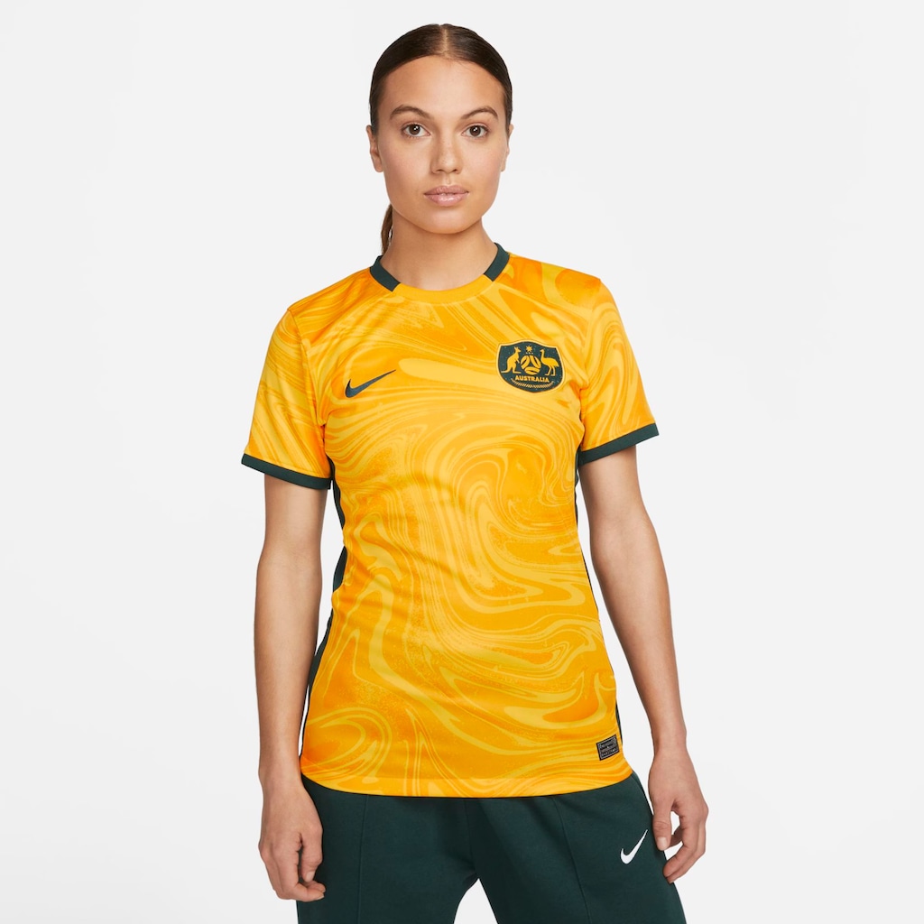 Camisa Austrália Nike I 2023/24 Torcedora Pro - Feminina