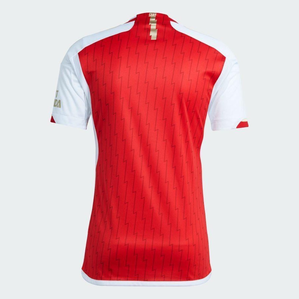 Camisa 1 do Arsenal 23/24 adidas - Masculina - Foto 1