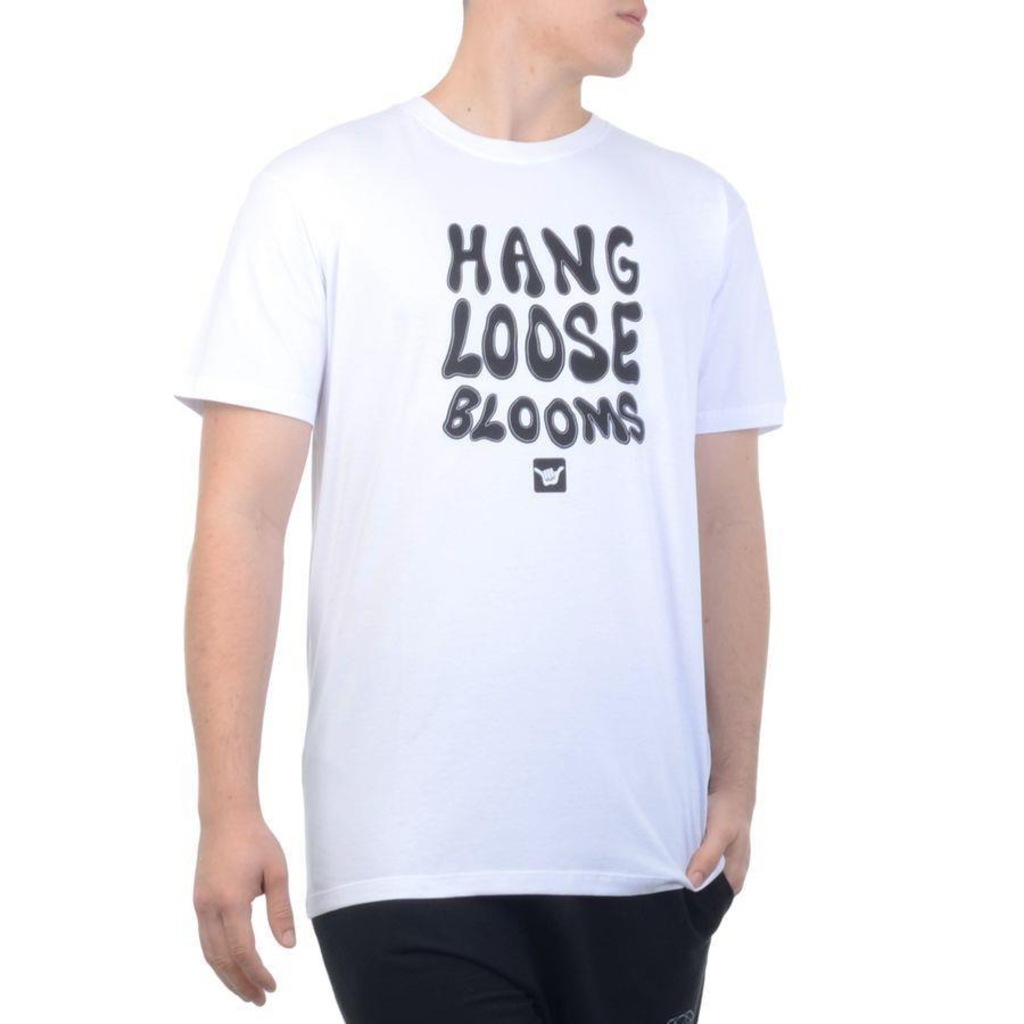 Camiseta Hang Loose Blooms - Masculina - Foto 1