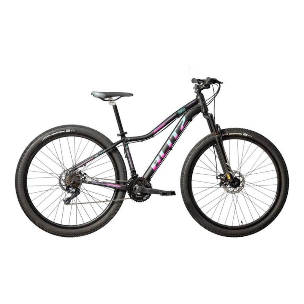 Bicicleta Aro 29 Blitz Pontal MTB Alumínio Freio a Disco Câmbio Shimano 21V - Feminina - Foto 1