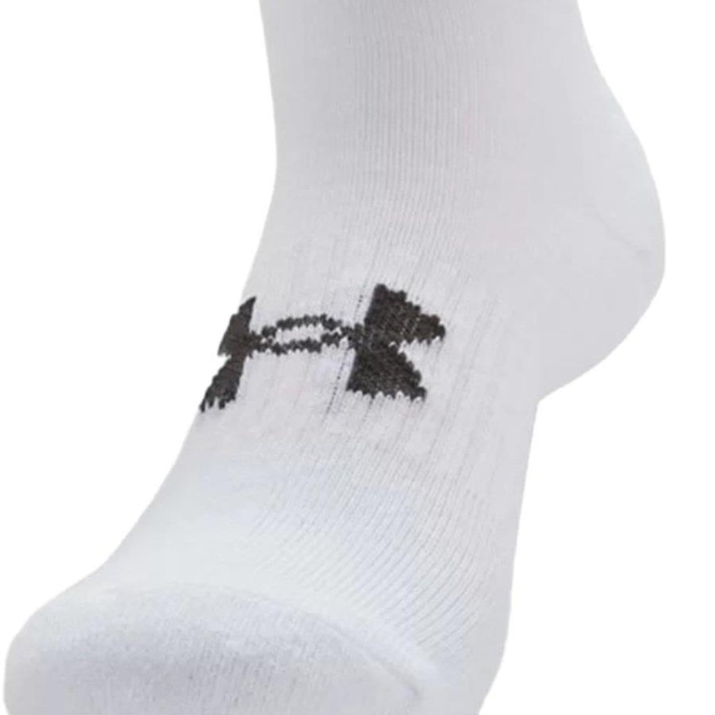 Imagem 2 do produto Meia Cano Baixo Under Armour Core Cotton com 3 Pares - Adulto