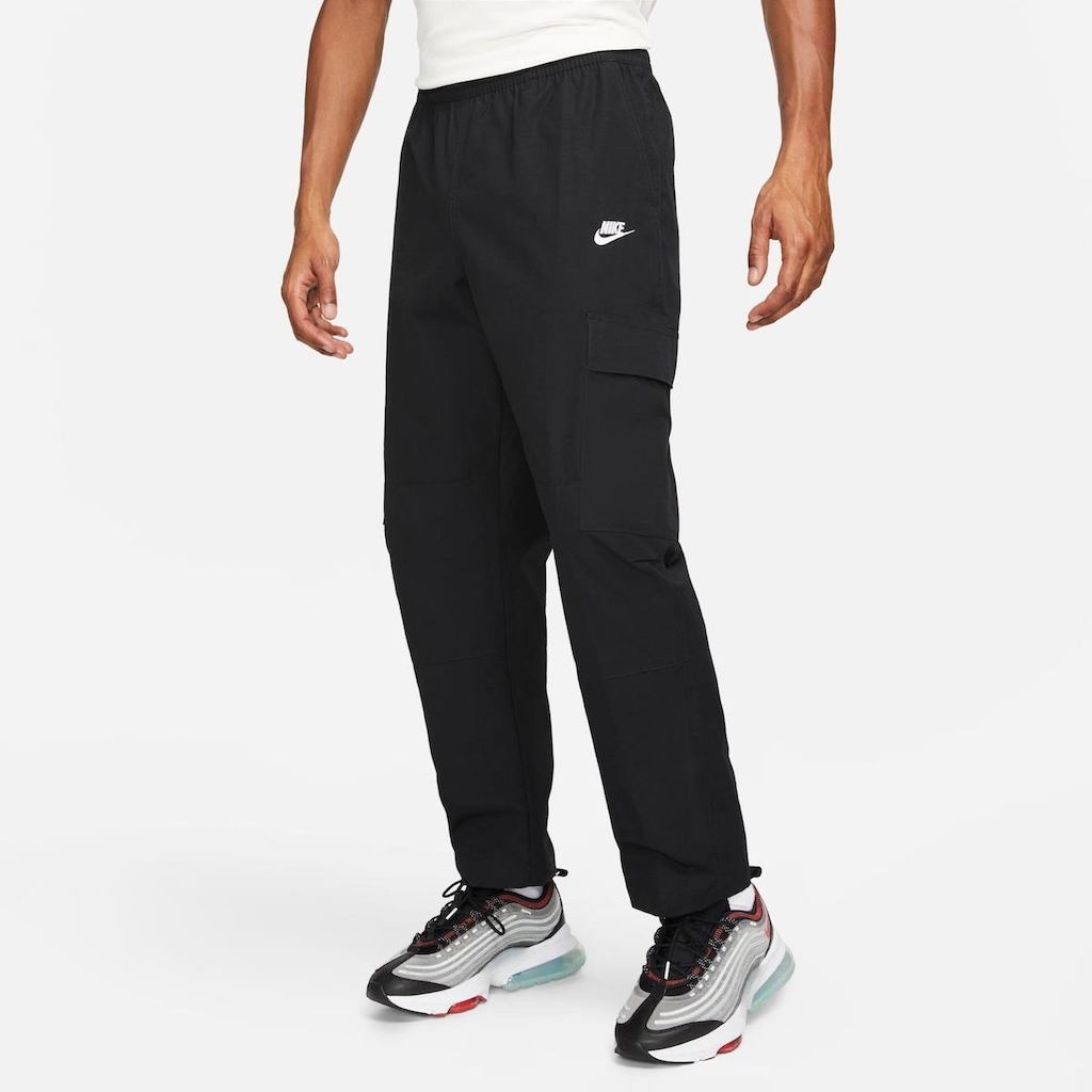 Calça Nike Club Woven Cargo - Masculina - Foto 1