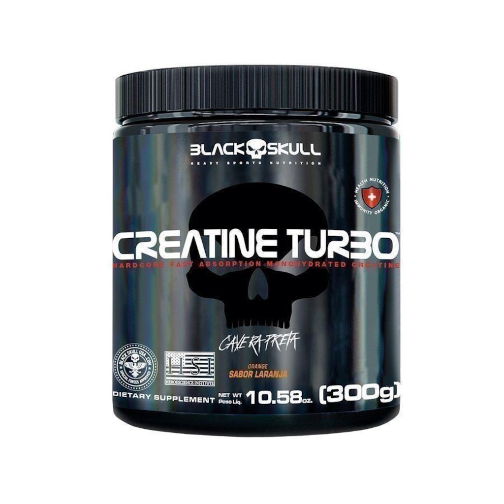 Creatina Turbo Black Skull - 300G